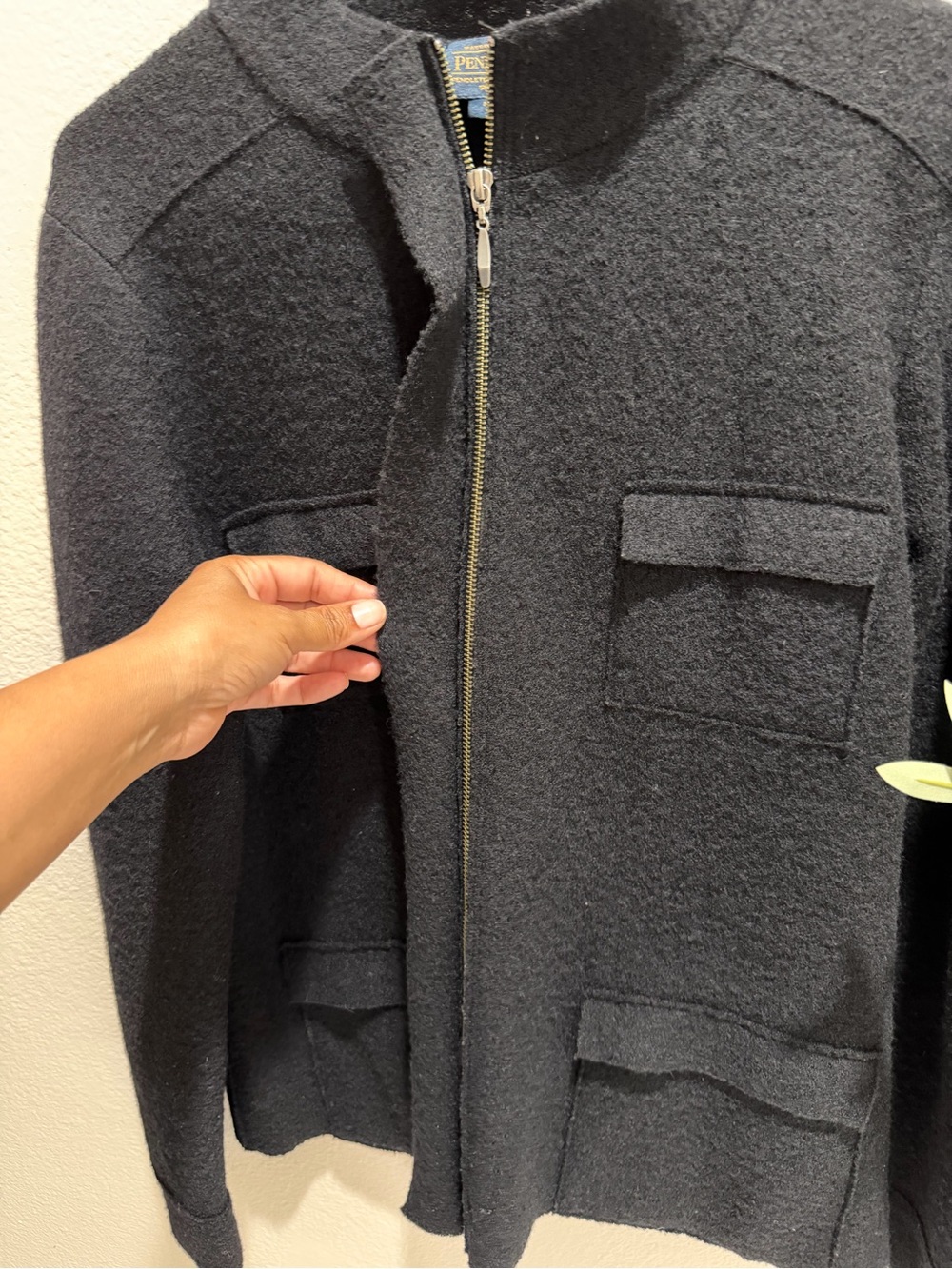 Pendleton wool black jacket - Picture 3 of 7